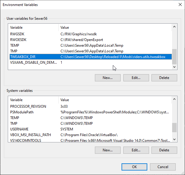 Environment Variable