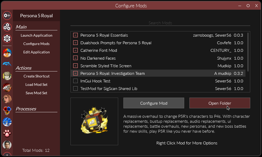 Persona 5 Royal (PC) Mod Support - Modding Docs